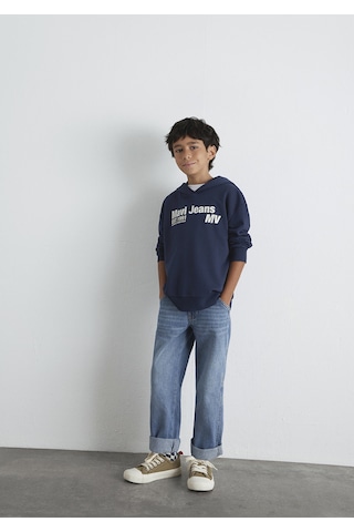 Mavi - Lacivert Sweatshirt 6s10141-82318 Lacivert