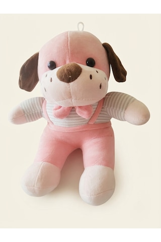 Peluş Köpek -pudra Pembe-35 Cm Pudra Pembesi
