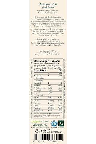 Keçiboynuzu Özü 350 G