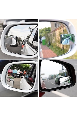 Kör Nokta Ayna Gerçek Cam Oto Kör Nokta Aynası 2 Adet