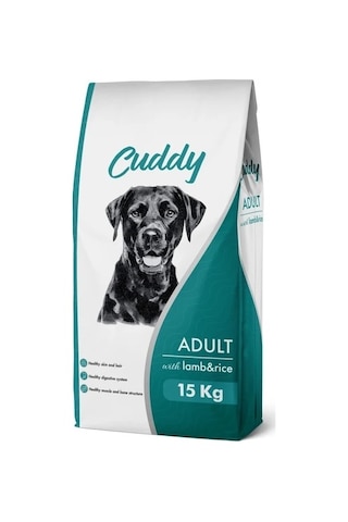Cuddy Kuzu Etli Yetişkin Köpek Maması 15 KG