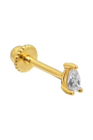 Altınkesesi Altın Damla Piercing Tragus Helix Altın