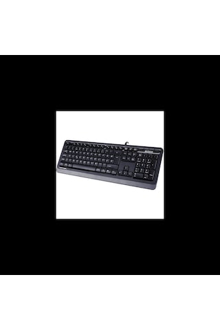 A4 Tech Fk10, Gri, Fstyler, Usb Kablolu, Türkçe F, Multimedya Klavye
