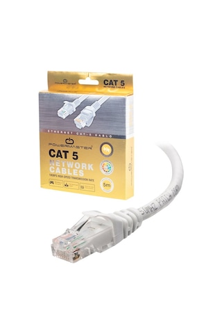Cat5 5 Metre Hazır İnternet Network Ethernet Kablosu