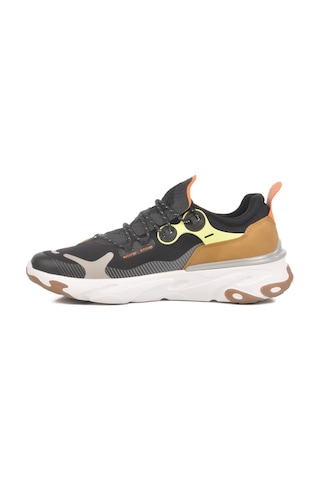 Slazenger Siyah Fileli Hafif Esnek Erkek Spor Ayakkabı Ward M Siyah