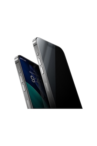 Buff Apple Uyumlu iPhone 17 Pro Max/16 Pro Max 5d Privacy Easyfit 2 Adet Ekran Koruyucu