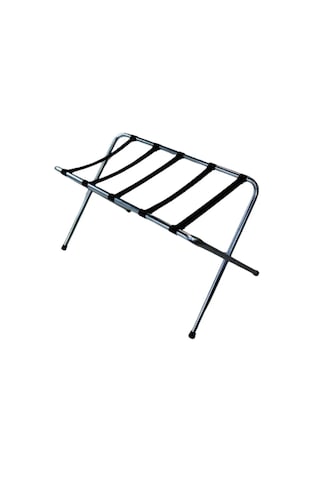 Dzgn Home Metal Valizlik Katlanır Bavulluk Otel Tipi Krom