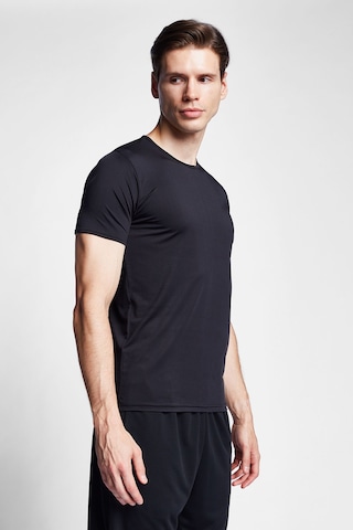 Lescon Erkek Kısa Kollu T-shirt 25s-1220-25n Siyah