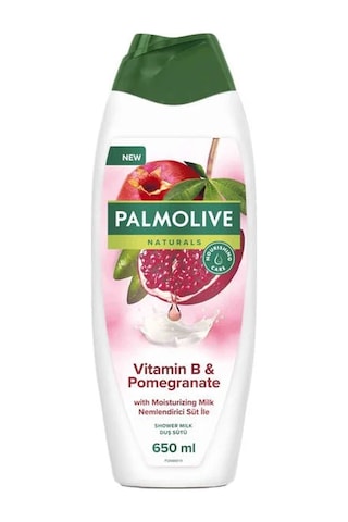 Palmolive Natural's Vitamin B & Pomegranate Duş Jeli 650 ML Palmolive Natural's Vitamin B & Pomegranate Duş Jeli 650 ML