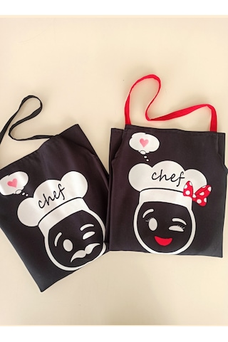 Ays Home Yeni Chefs Leke Tutmaz Mutfak Önlüğü Seti 2'li
