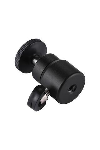 Puluz 1/4 İnç Kilitli Vidalı Metal Tripod Bilyalı Kafa Adaptörü