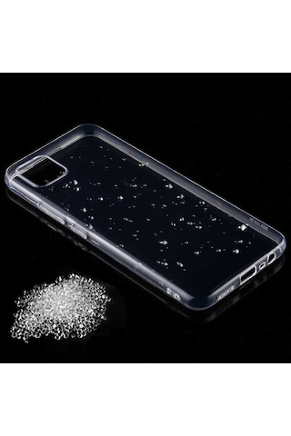 Realme C11 Kılıf Zore Süper Silikon Kapak Renksiz