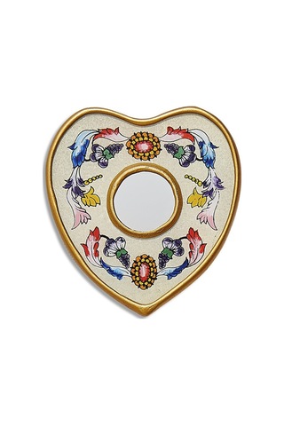 Pasabahce Mini Kalp Ayna 10x10 Cm - 1 Adet Cok Renkli