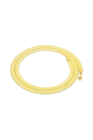 Sefa Gold 14 Ayar Altın İtalyan Ezme Zincir Kolye 2 Mm