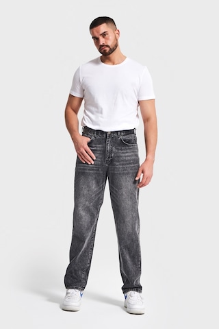 Itsbasic Erkek Füme Renk 4w5-14 Loose Fit %100 Koton Denim Jean