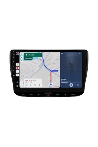 Fiat Punto Urban Android Multimedya Sistemi 2012-2018 4gb Ram, 64gb Hafıza, Bluetooth, Carplay & Android Auto Kamera 9"