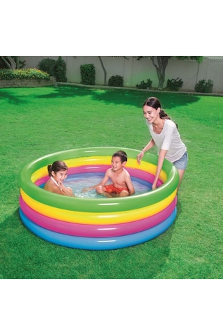 Bestway Renkli 4 Halkalı Havuz 51117