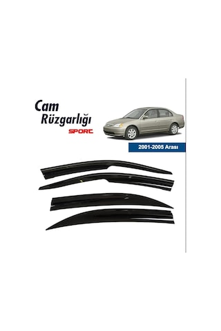 Honda Civic Vtec 2 Cam Rüzgarlığı - Kutulu Gönderim - Lazer Kesim