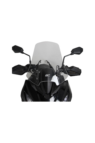Gp Kompozit Kawasaki Versys 650 2015-2018 Uyumlu Ön Cam Füme