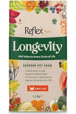 Reflex Plus Longevity Yetişkin Kedi Maması 1100g 103 Ivory