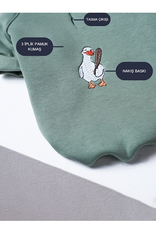 Duckdash Küçük ve Orta Irk Köpekler İçin Köpek Sweatshirt