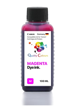 Qc Canon Pixma Ts7550i Uyumlu - 100ml M Magenta Kırmızı