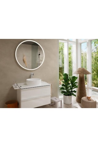 Hansgrohe Tecturis S Tek Kollu Lavabo Bataryası 240 Fine Coolstart Ecosmart+, İtmeli Açılır Gider Setine Sahip Lavabolar İçin - 73370000 Gümüş