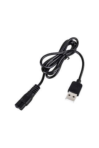 Ayt Tıraş Makinaları İçin Usb Şarj Kablosu 1 Metre Tıraş Makinası Elektirik Kablosu No:1