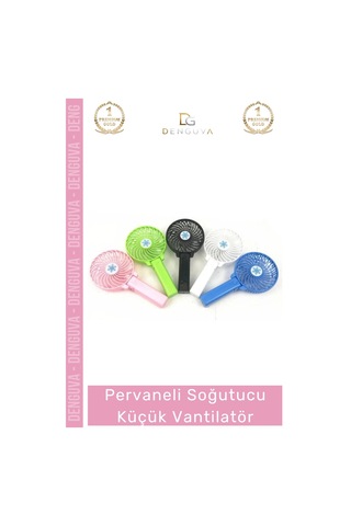 Vantilatör Usb Şarjlı Mini Taşınabilir El Fanı Katlanır Sessiz Pervaneli Soğutucu Küçük Vantilatör