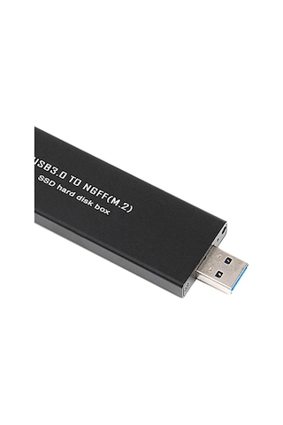 Usb3.0 To M.2 Ngff Ssd External Enclosure Storage Case Adapter Aluminium