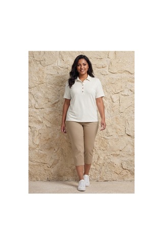 Hanezza Polo Yaka T-shirt Beyaz - 35199535 Beyaz