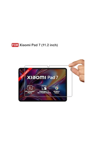 Xiaomi Mi Pad 7 11.2 Inç İle Uyumlu Tam Koruma Nano Esnek Tablet Kırılmaz Ekran Koruyucu