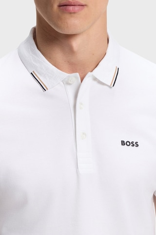 Boss Pamuklu Regular Fit Düğmeli Polo Erkek Polo 50564779 100 Beyaz