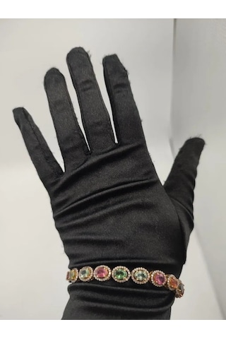 Turmalin Ve Elmas Bileklik 158