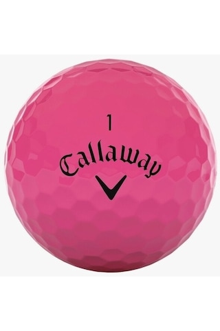Callaway Reva Pembe Golf Topu - 3'lü Karışık