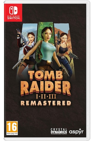 Nintendo Switch Tomb Raider 1-3 Remastered Starring Lara Croft