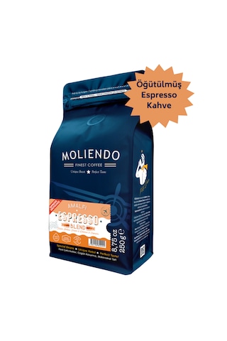 Moliendo Amalfi Espresso Blend Kahve Espresso Öğütülmüş 250 G