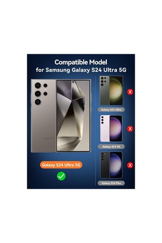 Samsung Galaxy S24 Ultra 5g Nano Ekran Cam Koruyucu 9h Glass Screen Protector Kavisli Şeffaf