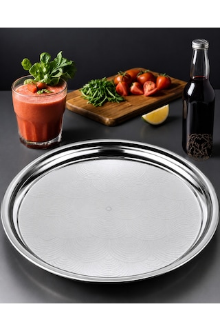 61 Cm Paslanmaz Krom Sini-tepsi Çap 61 Cm No:12