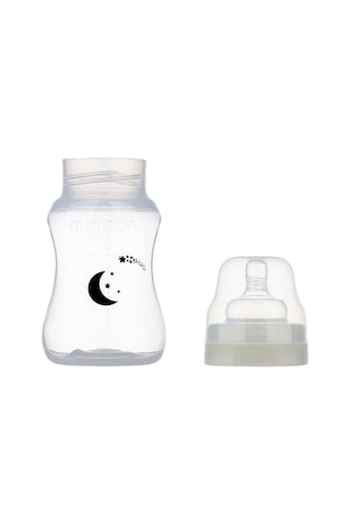 Mamajoo Gece & Gündüz Biberonu 270 ml & Anti-Kolik Biberon Emziği No:2 / M