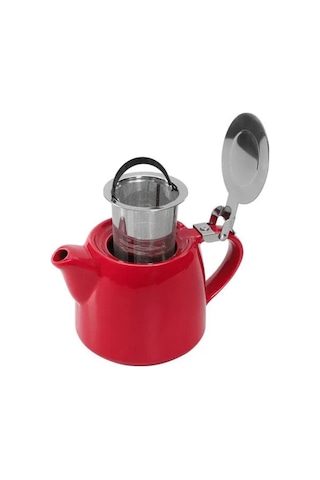 Chai Kırmızı Süzgeçli Demlik 600cc Diğer
