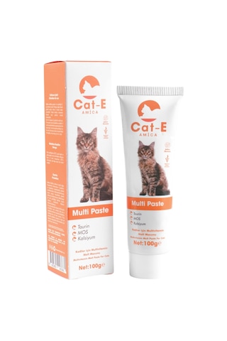 Amica Cat-e Multivitamin Paste Kediler İçin Multivitamin Malt Macunu