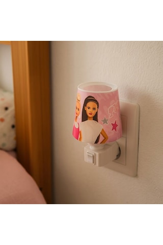 Ykc Barbie Abajur Gece Lambası - Pembe Pembe