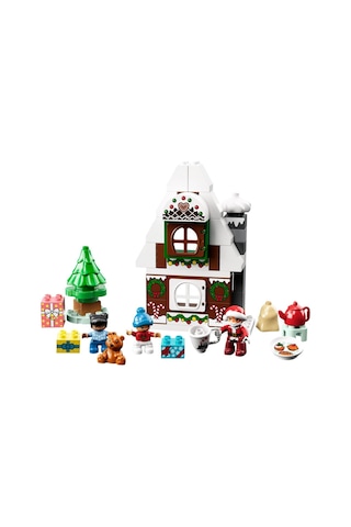 LEGO® Duplo 10976 Noel Baba'nın Zencefilli Kurabiye Evi 50 Parça