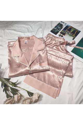 Kadın Buz İpek Pijama-7006 Diğer