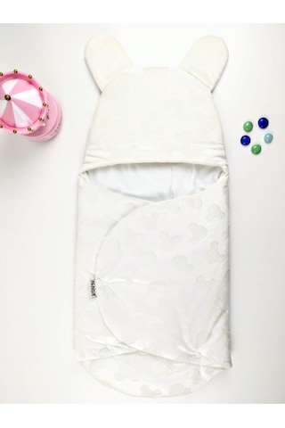 Ayıcık Desenli Velboa Kundak Karışık