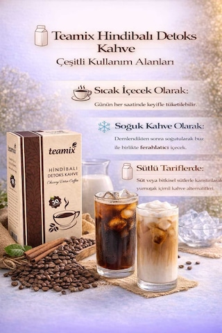 Form Kahve Detox Coffe Hindibalı 30 Stick Poset Hindibağlı Kakaolu Yumuşak Içimli Form Kahve Diğer
