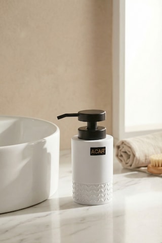 Marissa Sıvı Sabunluk Beyaz - 370 Ml Beyaz