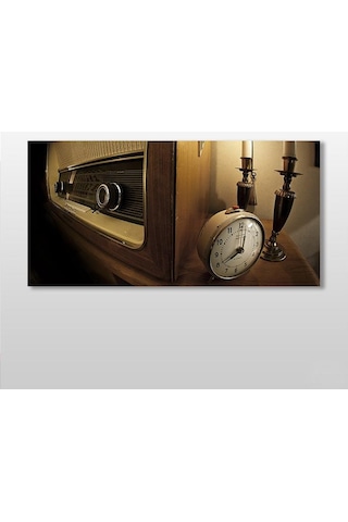 Eski Radyo Kanvas Tablo