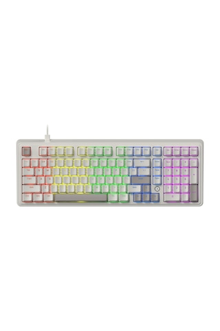 Ak980 Red Switch Kablolu Mekanik Oyun Klavyesi- Rainbow Aydınlatmalı - Retro